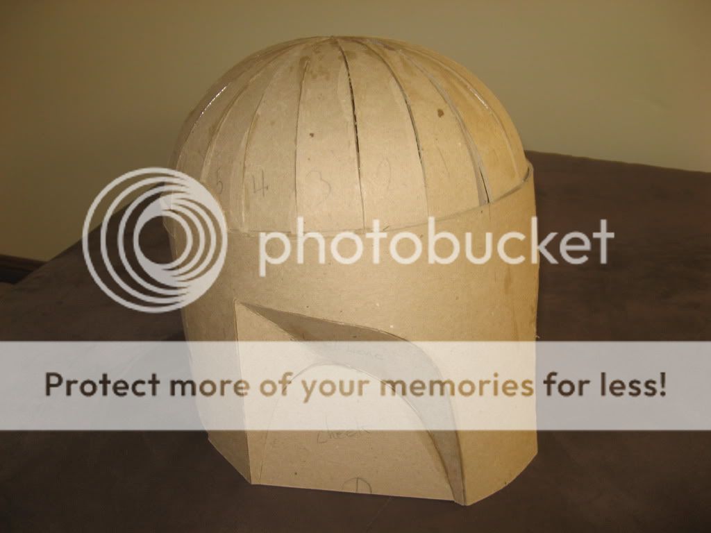 Cardboard helmet